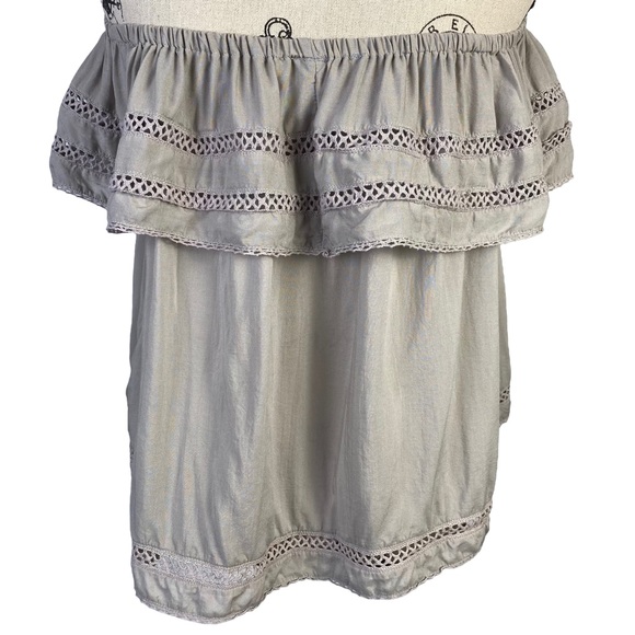 Aritzia Wilfred Hollande Off the Shoulder Blouse - Picture 7 of 8